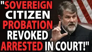 Florida Man Sovereign Citizen Can&rsquo;t Stay Out of Jail... Gets Arrested IN COURT! Pro Se FAIL!