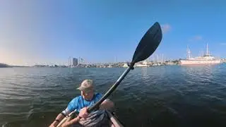 🚣&zwj;♂️ Kayaking Around Chula Vista Bayfront Marina | Insta360 POV Adventure! 🌊📷  PART 1