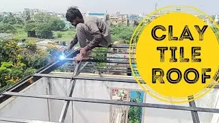 Clay Tile Roof || Frameng work || Tamilnadu model Roofingn