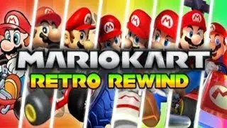 Mario Kart Wii Retro Rewind All Mario Kart World Courses (not all tracks in)