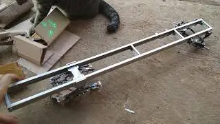 UNBOXING Long Chassis Truk RC Tamiya 1:14