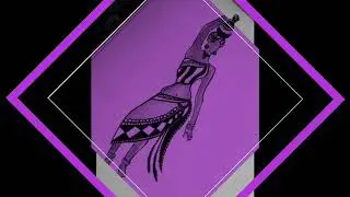 How to make Tribal woman Art || Tribal woman pencil drawing || NewLeaves Art