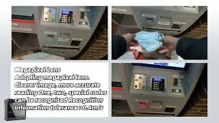 Meisong MS-3200 large window QR code recognition assists self-service delivery courier#scanner