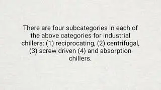 Chiller plant basics info