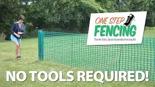 Installing a One Step Fence