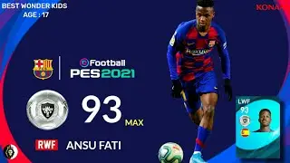 YOU MUST NEED THIS PLAYERS INTO PES 2021🔥 ALL TOP BEST WONDER KID PLAYERS MAX RATINGS IN PES 2021❤❤