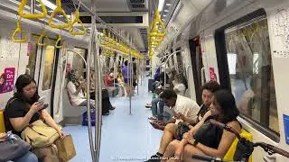 [Refreshed Phase 2 Set] Journey on SMRT Thomson-East Coast Line from Stevens to Caldecott