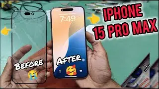 IPHONE 15 PRO MAX TOUCH GLASS REPLACEMENT DONE IN #bangalore