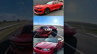 New vs Old #camaro #zl1 #terminator #mustang #cobra
