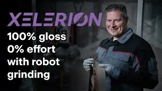 0% effort - 100% gloss // VSM XELERION in robot grinding