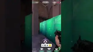 1 vs 4 #valorantgameplay #valorantsage #sagemain #valorantclips