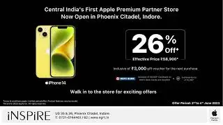 Central India's First Apple Premium Partner Store at Phoenix Citadel, Indore