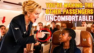 Passenger Complained About Black Girl in First Class &mdash; Froze When Her Mom Fires The Crew