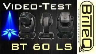 Video Test - BriteQ BT 60 LS - 60w LED Moving Head Spot