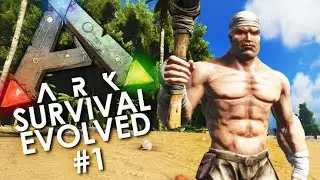Ark Survival Evolved! Playing with my Girlfriend! part 1of a NEW series