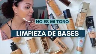 LIMPIEZA DE BASES DE MAQUILLAJE + TIPS PARA ELEGIR BIEN TU TONO Y SUBTONO