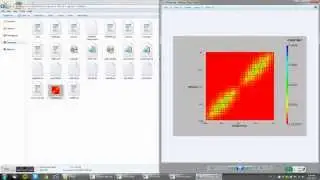FLTK / VTK demo: View Density Matrices