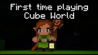 First time playing Cube World w/cam