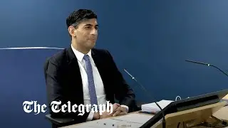 Rishi Sunak gives evidence to the Covid Inquiry