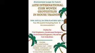 13 inhouse training program announcement !!!
