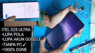 Cara mengatasi Lupa pola itel S25 ultra & Lupa akun google