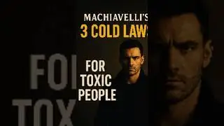 Три холодных закона Макиавелли для общения с токсичными людьми