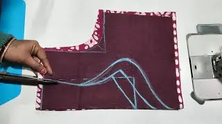 Model Back Neck Blouse Design | Latest Blouse Design | Cutting And Stitching Blouse Design