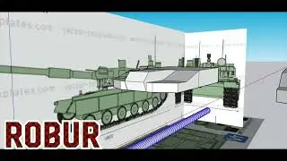 Making K2 Black Panther (South Korean MBT) #papercraft #tank #southkorea #military