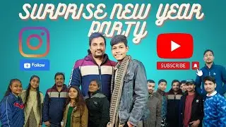 Surprise New Year Party For Sir  || Coaching Party 🎉🥳 || Master Shakti