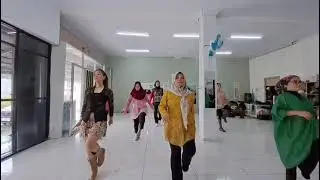 BUNGA SEROJA Linedance// Demo by. LD Alover Rangkasbitung Lebak Banten 