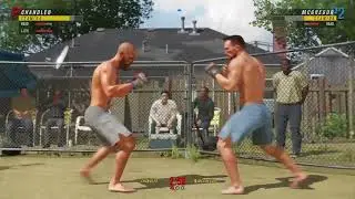 Conor Mcgregor vs Michael Chandler | Backyard Fight UFC 4