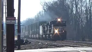 #5407 NS 211 & NS 202 Intermodal's train's