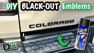 Black Out Your Truck Emblems For Under $10 Using Plasti Dip
