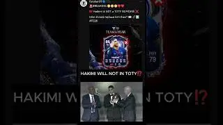 How is Hakimi not in TOTY? 😅 #eafcmobile #fcmobile26 #shorts #hakimi #toty