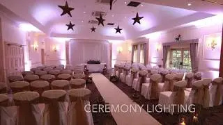 CAREYS MANOR LED UPLIGHTING - WEDDING DJ NEW FOREST