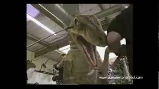 JURASSIC PARK III - Raptor Attack Rehearsal - BEHIND-THE-SCENES