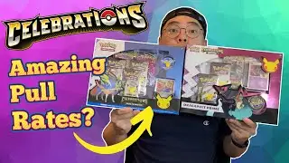 Opening Pokemon 25th Anniversary Celebrations Dragapult Prime and Deluxe Pin Collections!