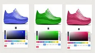 How To Change The Color Of An Image Using Color Pallette | HTML CSS JS