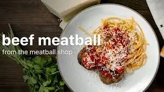 How To Make Beef Meatballs and Classic Sauce from The Meatball Shop Recipe