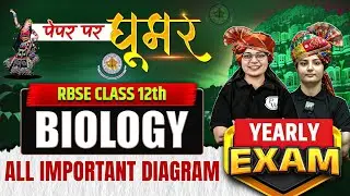 RBSE Class 12th Biology Paper 2026 | 50+ Most Expected Questions By Rekha & Riya Maam | RBSE Wallah