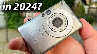 20 year old Digicam - Canon IXUS 40 camera test + sample images + video footage in 2024