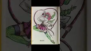 Demon Slayer character, speed drawing #anime #drawing #demonslayer #art #sketch #animedrawing #short