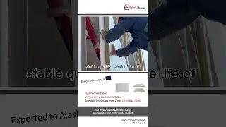 Polyurethane edge-sealed rock wool board