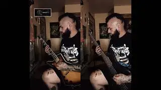 Metalcore on the firefly ffxl #fireflyguitars #metal #foryoureels #youtubeshorts @maxbackingtrack 