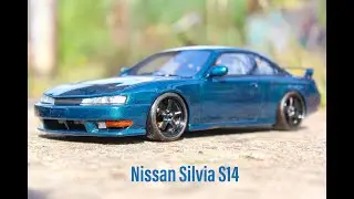 Nissan Silvia S14 1/18 Otto Models Custom Repaint