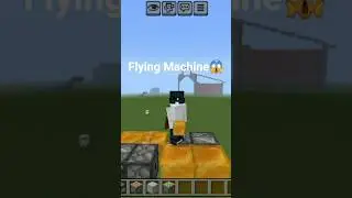 Easy flying Machine Tutorial in MINECRAFT😱 #minecraft #meherplayz #minevraftshorts #youtubeshorts