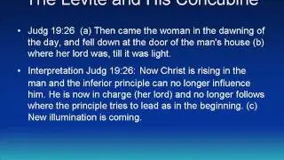 Levite and His Concubine - Part 3
