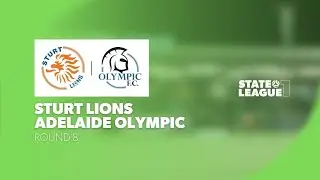 #StateLeagueOne | RD8 - Sturt Lions v Adelaide Olympic 2025