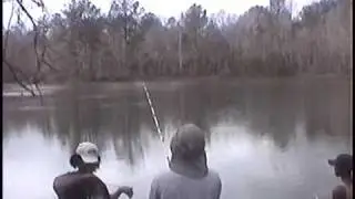 bass fishing pit pond