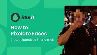 How to pixelate a face